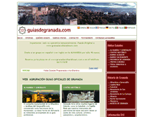 Tablet Screenshot of guiasdegranada.com